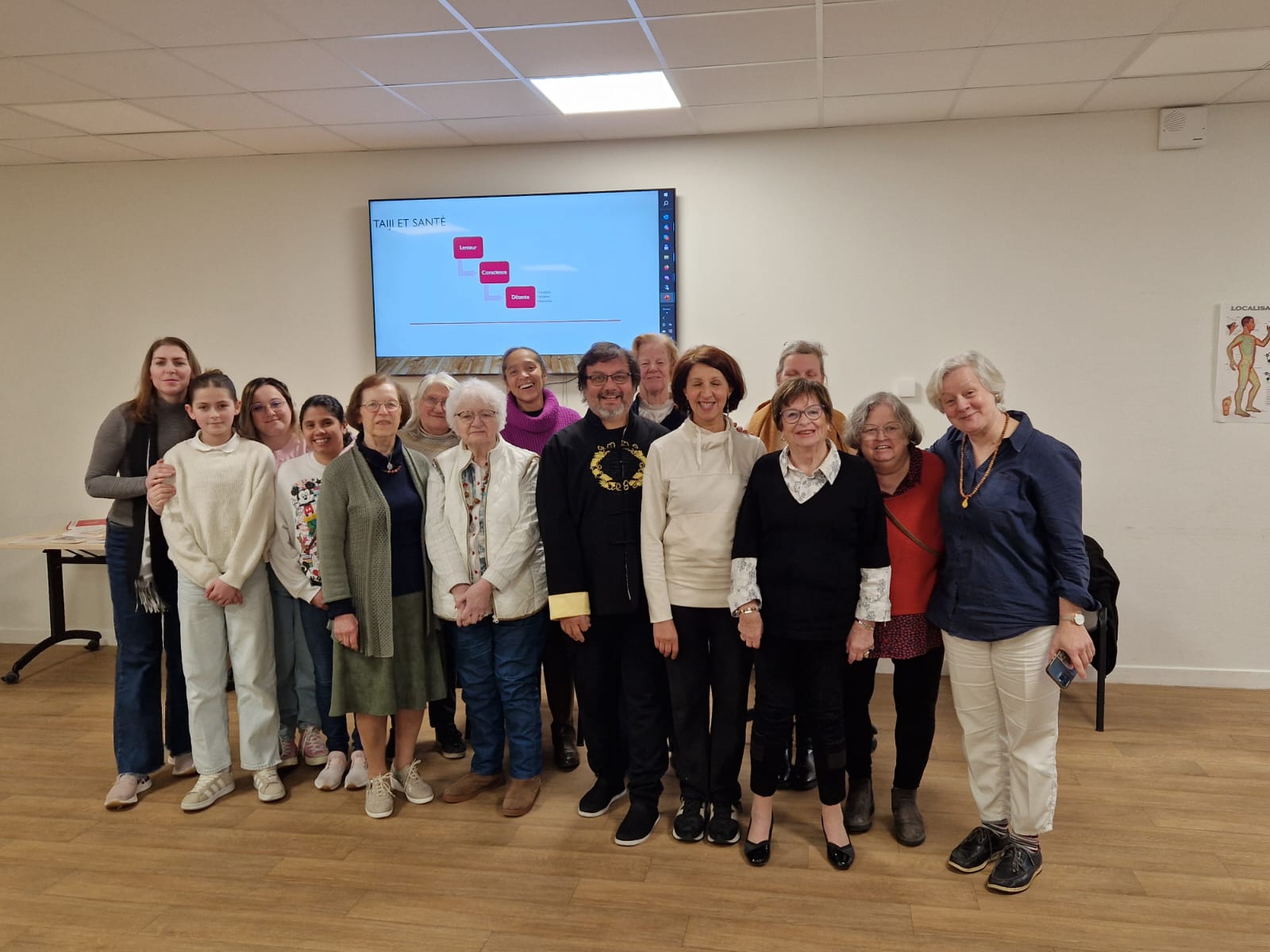 Conférence sur le DO-IN et Taichi avec Kheira et Christophe